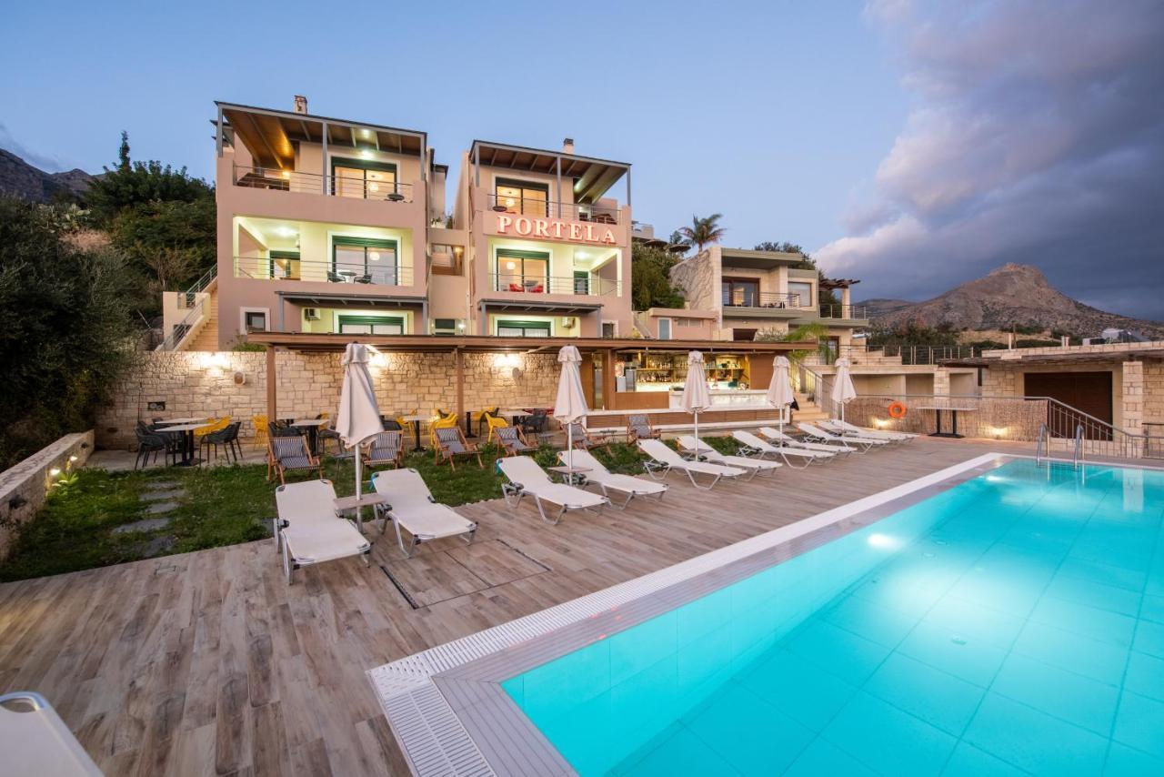 Portela Apartments Kastri Кератокампос Экстерьер фото